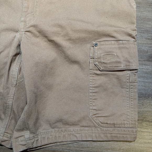 Duluth Trading Co DuluthFlex Fire Hose Ultimate Shorts 44x11 Brown Canvas - Picture 5 of 9